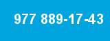 977 889-17-43 977 889-17-43